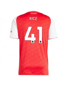 Arsenal Declan Rice #41 Replika Hemmakläder 2025-26 Kortärmad